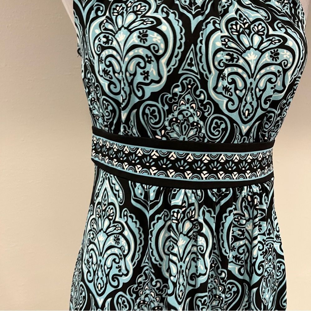 Apt. 9 paisley floral print sleeveless‎ mini dress size small - Picture 3 of 12